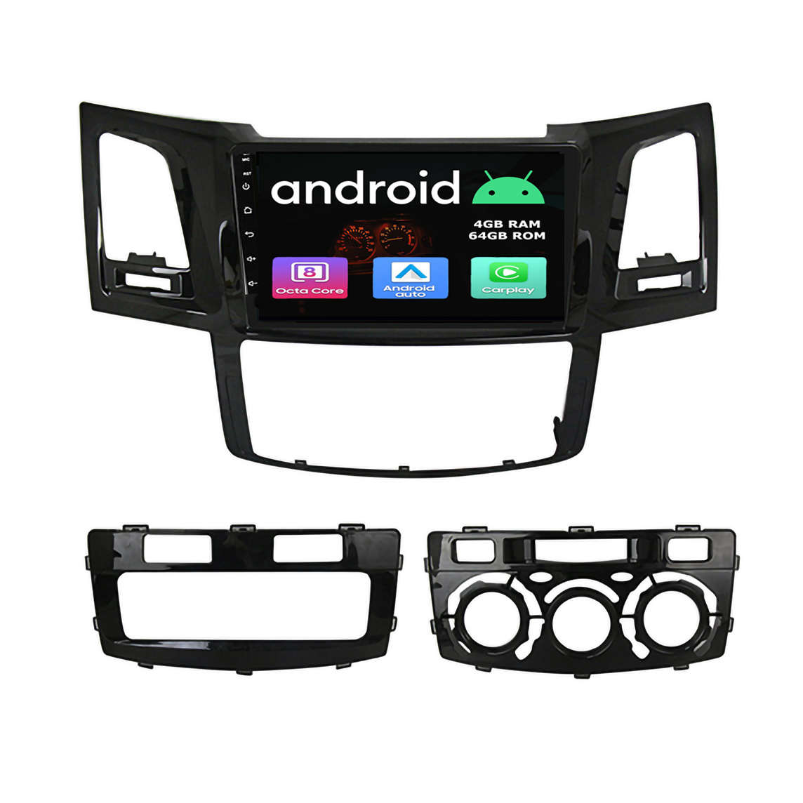 Car Radios High Spec Toyota Hilux Fortuner 2006 2015 Android Full