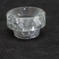 Clear silver flakes