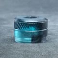 blue / blk marble