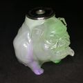 Mint green purple