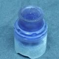 clear purple/ silver