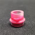 Clear/metallic red