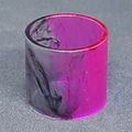 purple/ black marble