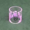 clear/ purple drip/ BVC logo