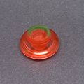 clear red / green splash