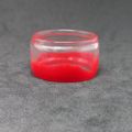 Clear red drip