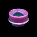 Violet aqua blue