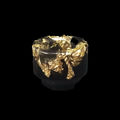 Black gold foil