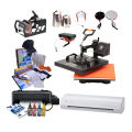 Combo Heat Press - Swing Away - 8 in 1