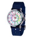 Rainbow Face - Navy blue