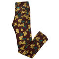 Brown/Yellow Floral