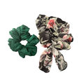 Black Floral & Green