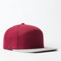 Burgundy/Grey