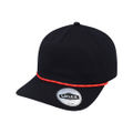 Black/Orange Red