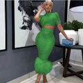 GREEN