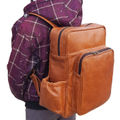 Light tan colour with side pockets