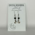 Round bead with Moon Charm