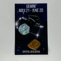 Gemini (Apatite, Tiger Eye, Tourmaline)