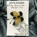Black Agate and Citrine