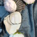 Labradorite (17cm) with Single Pearl