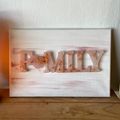 Rose Quartz on Light Pink Background
