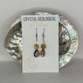 Citrine and Blue Teardrop
