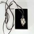 Gemstone in Macrame Net 2