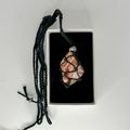 Gemstone in Macrame Net 1