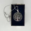 Tree of Life Blackstone with Chain