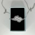 Crystal Slice Fine with Chain