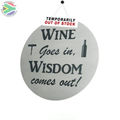 Wine goes in wisdom comes out