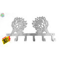 Stainless steel brush finish