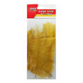 Crazy Craft Gold Large Goose Feathers