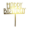 Happy Birthday Bold Gold