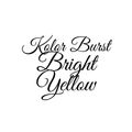 Bright Yellow
