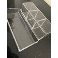 Tray & 3 boxes