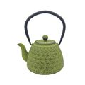 Cast Iron Teapots Tall 600ml - Green