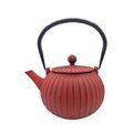 Cast Iron Teapot 1200ml - Red