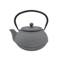 Cast Iron Teapot Spotted Design 600ml - Grey