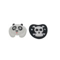 Pirate & Panda Silicone - 2 Pack