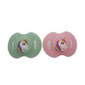 Pink & Green Silicone Unicorn - 2 Pack