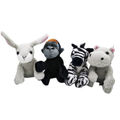 Bunny Gorilla Zebra & Hippo