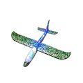 Foam Aeroplane Glider with Lights - Army