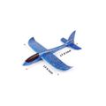 Foam Aeroplane Glider - Blue