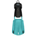 Black and Turquoise