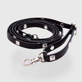 Black with Silver Tone