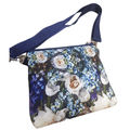 Cream Blue & Purple Floral Stability