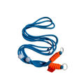 Light Blue and Neon Orange
