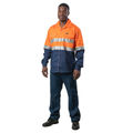 Orange/Navy