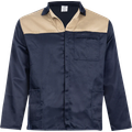 Khaki/Navy Blue